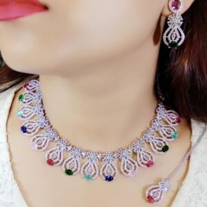 Necklace With Earing