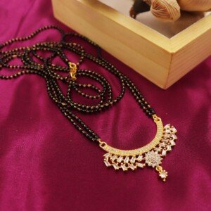 Elegant Gold Plated Designer Mangalsutra for Women | Traditional & Modern Look