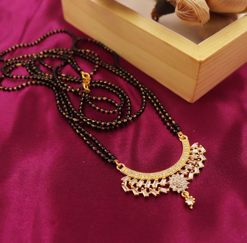 Elegant Gold Plated Designer Mangalsutra for Women | Traditional & Modern Look